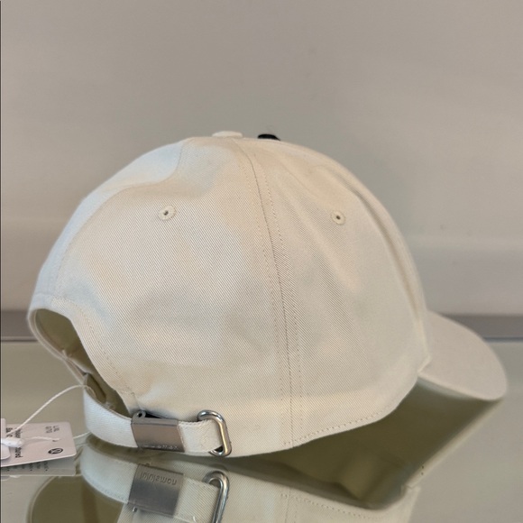 🆕 LULULEMON Structured Ball Cap Script NWT Light Ivory/Olive Brown - Picture 6 of 15